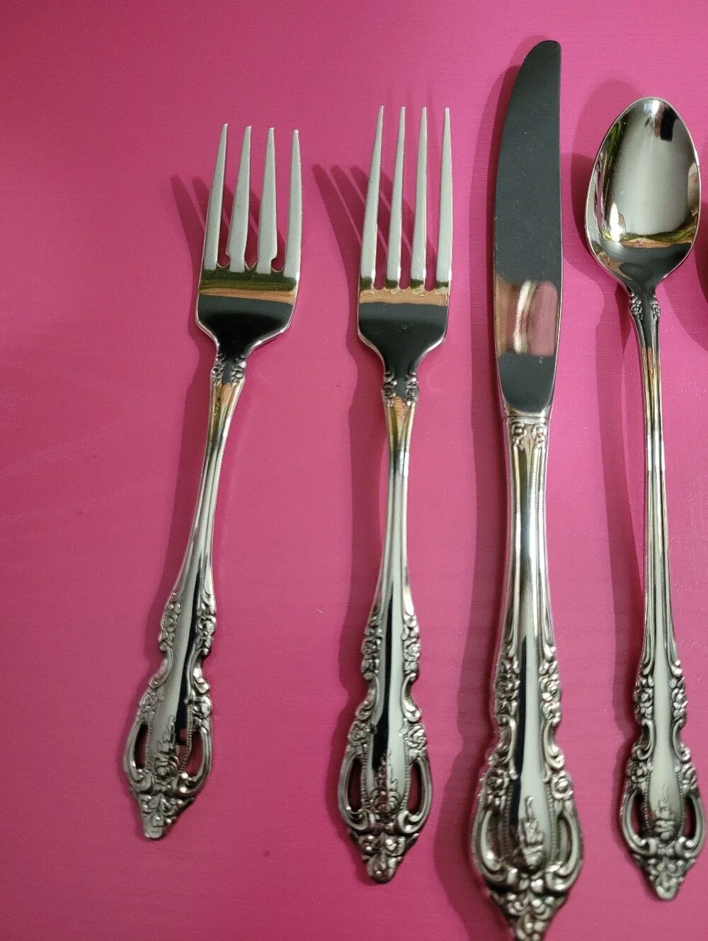Oneida Community Brahms Silverware 6 Piece Place Setting (1657)